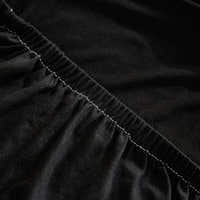 Sofa Bed Cover – Plain Stretch – Ink Black