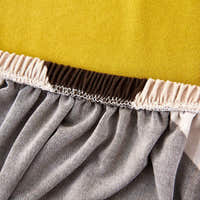 Sofa Bed Cover – Boho Chevron – Mustard