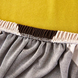 Sofa Bed Cover – Boho Chevron – Mustard