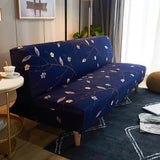 Sofa Bed Cover – Cherry Blossom Print – Midnight Navy