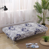 Sofa Bed Cover – Damask Floral – Pearl Grey