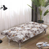 Sofa Bed Cover – Floral Print – Ivory Cream