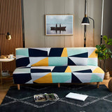 Sofa Bed Cover – Geometric Block – Multicolor