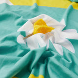Sofa Bed Cover – Harlequin Daisy – Mint