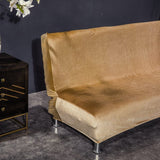 Sofa Bed Cover – Velvet Plush – Caramel