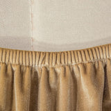 Sofa Bed Cover – Velvet Plush – Caramel