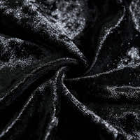 Sofa Bed Cover – Velvet Plush – Ink Black