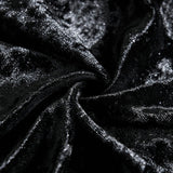 Sofa Bed Cover – Velvet Plush – Ink Black