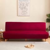 Sofa Bed Cover – Plain Stretch – Bordeaux