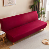 Sofa Bed Cover – Plain Stretch – Bordeaux