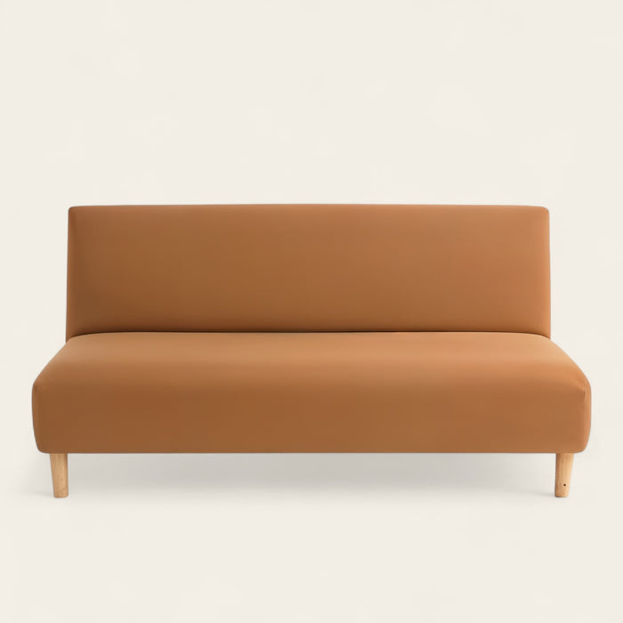 Sofa Bed Cover – Plain Stretch – Caramel