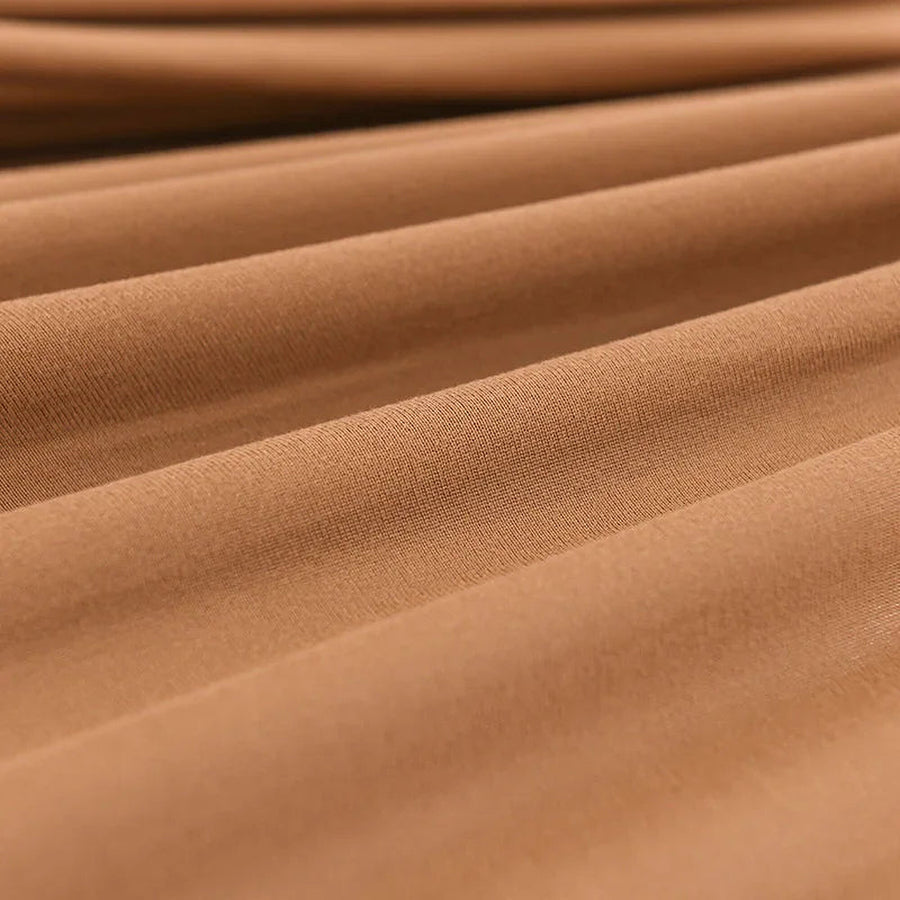 Sofa Bed Cover – Plain Stretch – Caramel