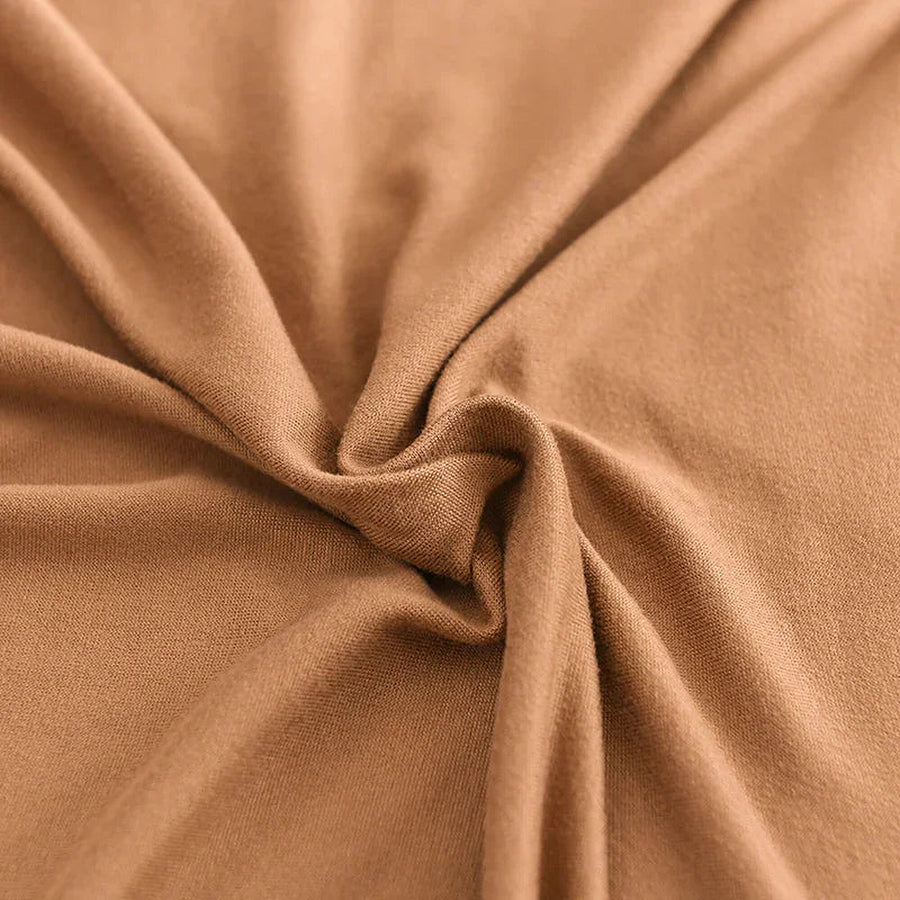 Sofa Bed Cover – Plain Stretch – Caramel