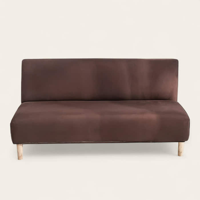 Sofa Bed Cover – Plain Stretch – Espresso