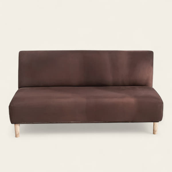 Sofa Bed Cover – Plain Stretch – Espresso