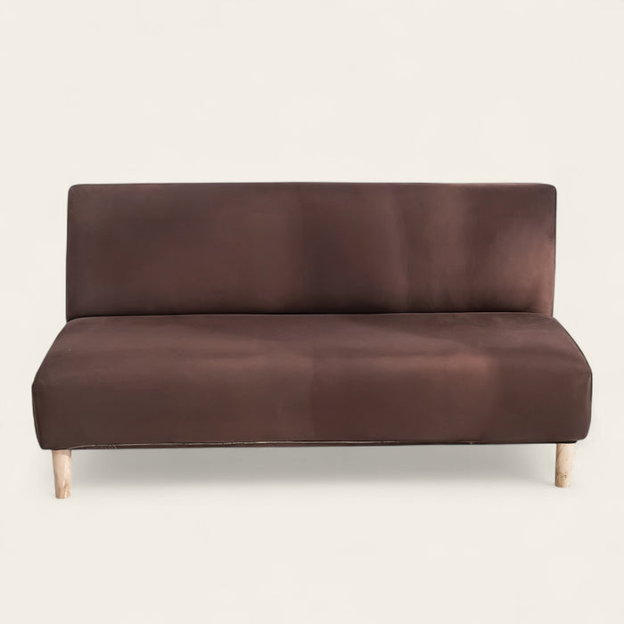 Sofa Bed Cover – Plain Stretch – Espresso