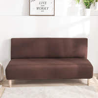 Sofa Bed Cover – Plain Stretch – Espresso