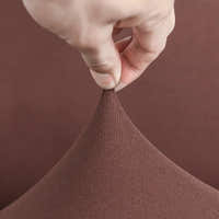 Sofa Bed Cover – Plain Stretch – Espresso