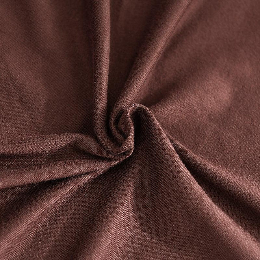 Sofa Bed Cover – Plain Stretch – Espresso