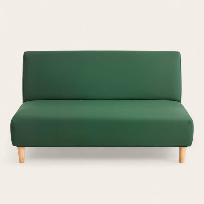 Sofa Bed Cover – Plain Stretch – Forest