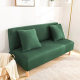 Sofa Bed Cover – Plain Stretch – Forest