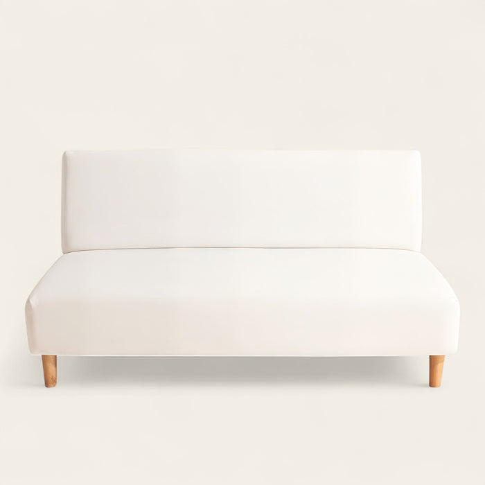Sofa Bed Cover – Plain Stretch – Ivory Cream