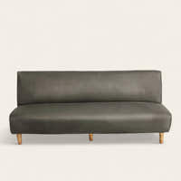 Sofa Bed Cover – Plain Stretch – Olive Stone