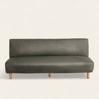 Sofa Bed Cover – Plain Stretch – Olive Stone