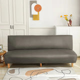 Sofa Bed Cover – Plain Stretch – Olive Stone