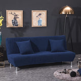 Sofa Bed Cover – Velvet Plush – Midnight Navy