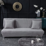 Sofa Bed Cover – Velvet Plush – Pearl Grey
