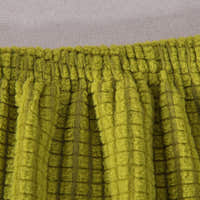 Sofa Bed Cover – Velvet Plush – Lime Mist