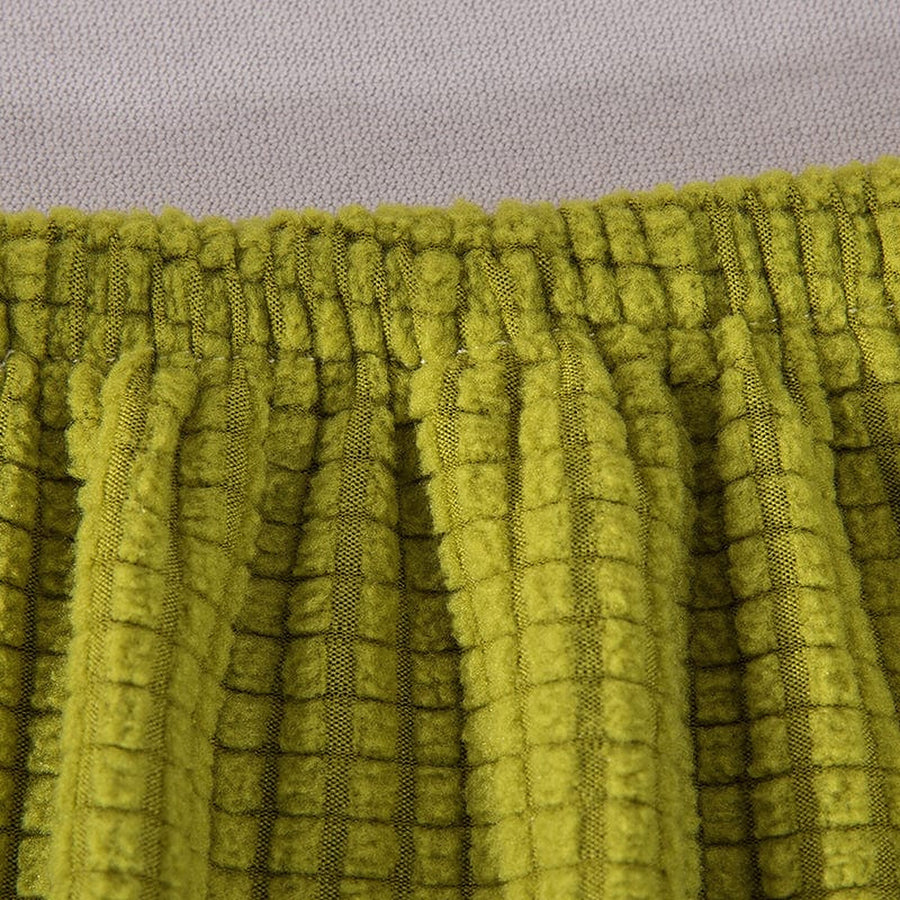 Sofa Bed Cover – Velvet Plush – Lime Mist