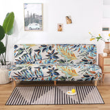 Sofa Bed Cover – Tropical Botanical – Sage Mist
