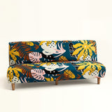 Sofa Bed Cover – Tropical Monstera – Forest