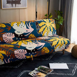 Sofa Bed Cover – Tropical Monstera – Forest