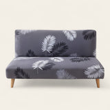 Sofa Bed Cover – Tropical Palm – Charcoal