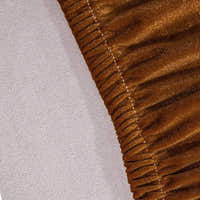 Sofa Bed Cover – Velvet Plush – Espresso
