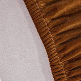 Sofa Bed Cover – Velvet Plush – Espresso