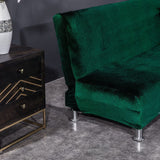 Sofa Bed Cover – Velvet Plush – Forest