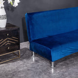 Sofa Bed Cover – Velvet Plush – Cobalt