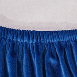 Sofa Bed Cover – Velvet Plush – Cobalt