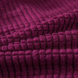 Sofa Bed Cover – Velvet Plush – Burgundy