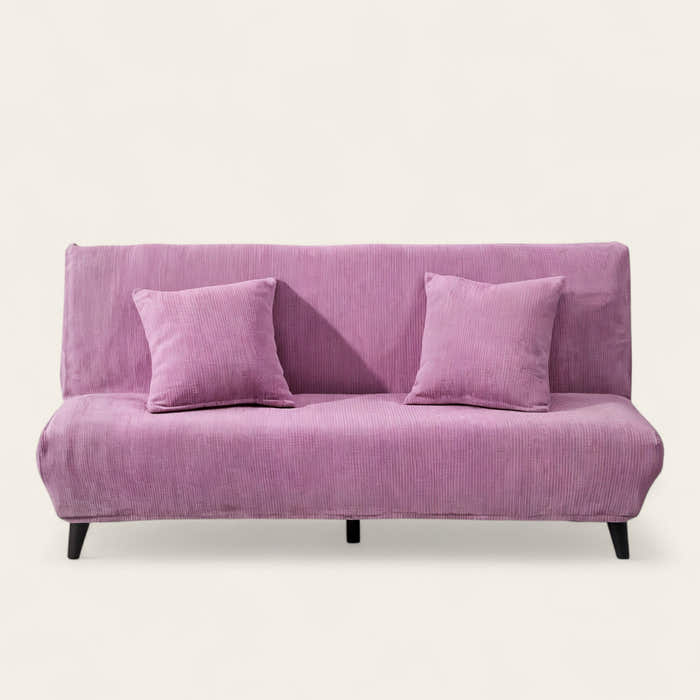 Sofa Bed Cover – Velvet Plush – Lilac