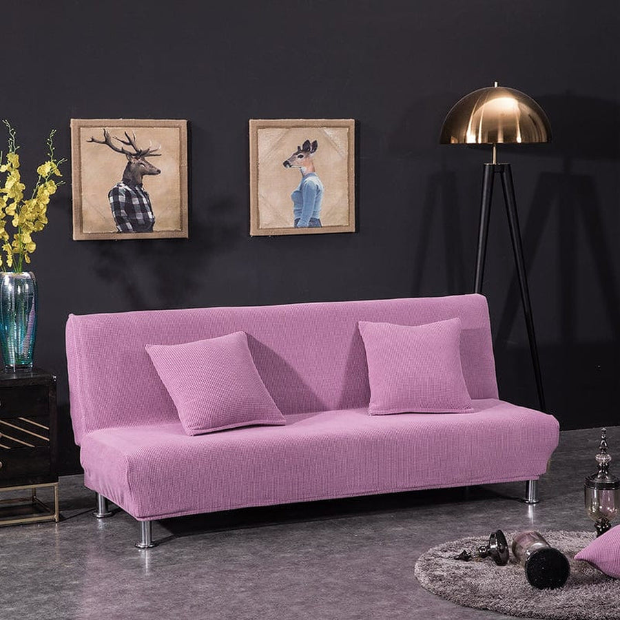 Sofa Bed Cover – Velvet Plush – Lilac