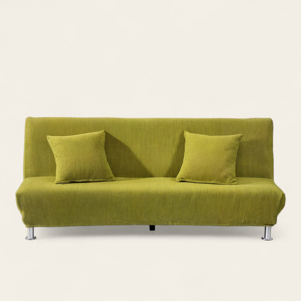 Sofa Bed Cover – Velvet Plush – Lime Mist