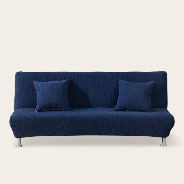 Sofa Bed Cover – Velvet Plush – Midnight Navy