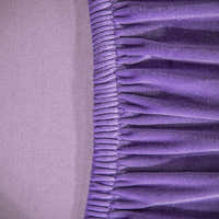 Sofa Bed Cover – Velvet Plush – Plum