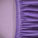 Sofa Bed Cover – Velvet Plush – Plum