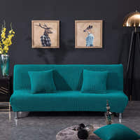 Sofa Bed Cover – Velvet Plush – Teal